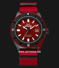 Expedition Automatic E 6819 MA NIPRE Water Resistant 200M Men Red Dial Nylon Strap-0