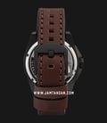 Expedition Modern Classic E 6823 MF LIPBAIV Men Black Dial Brown Leather Strap-2