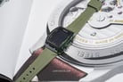 Expedition Ladies E 6827 MH RIPBAGN Digital Dial Army Green Rubber Strap-5