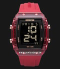 Expedition Ladies E 6827 MH RRGBARE Digital Dial Red Rubber Strap-0