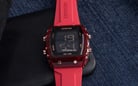 Expedition Ladies E 6827 MH RRGBARE Digital Dial Red Rubber Strap-8