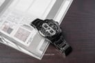 Expedition Modern Classic E 6828 MF BIPBA Black Dial Black Stainless Steel Strap-3
