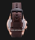 Expedition Modern Classic E 6829 MF LBRBA Black Dial Brown Leather Strap-2