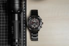 Expedition Chronograph E 6830 MC BIPBARE Men Black Dial Black Stainless Steel Strap-4