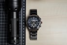 Expedition Chronograph E 6830 MC BIPBU Men Blue Dial Black Stainless Steel Strap-5