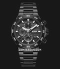Expedition Chronograph E 6848 MC BIPBA Men Black Dial Black Stainless Steel Strap-0