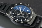 Expedition Chronograph E 6848 MC BIPBA Men Black Dial Black Stainless Steel Strap-5