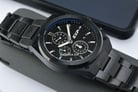 Expedition Chronograph E 6850 MC BIPBA Men Black Dial Black Stainless Steel Strap-7