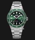 Expedition Automatic E 6851 MA BSSGN Men Green Dial Stainless Steel Strap-0