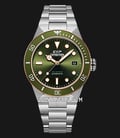 Expedition Automatic E 6851 MA BTRGN Men Green Dial Stainless Steel Strap-0