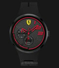 Ferrari 0830394 Fxx Men Black Dial Black Rubber Strap-0