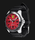 Ferrari Scuderia 0830463 Xx Kers Men Red Dial Black Rubber Strap-1