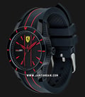 Ferrari 0830479 Scuderia Redrev Black Dial Black Silicone Strap-1