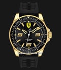 Ferrari 0830485 Xx Kres Men Black Dial Black Rubber Strap-0