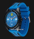 Ferrari Scuderia 0830518 Forza Men Blue Dial Dual Tone Rubber Strap-1