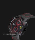 Ferrari Scuderia Apex 0830634 Black Dial Black Silicone Strap-1
