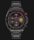 Ferrari Scuderia Speedracer 0830654 Chronograph Men Black Dial Black Stainless Steel-0