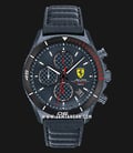 Ferrari Scuderia Pilota Evoluzione 0830774 Chronograph Blue Dial Blue Leather Strap-0