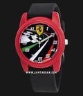 Ferrari Scuderia 0810009 Men Multicolor Dial Black Rubber Strap-0