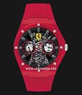Ferrari Scuderia Aspire 0830786 Men Dual Tone Dial Red Rubber Strap-0