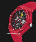 Ferrari Scuderia Aspire 0830786 Men Dual Tone Dial Red Rubber Strap-1