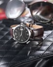 FIYTA Classic DGA0008.WBR Men Automatic Watch Brown Leather Strap-4
