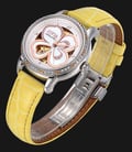 FIYTA Clover DLA8362.WWSD Women Mechanical Watch Yellow Leather Strap-1