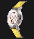 FIYTA Clover DLA8362.WWSD Women Mechanical Watch Yellow Leather Strap-2