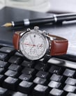 FIYTA Elegance G786.WWR Mens Series Leather Chronograph Quartz Watch-5
