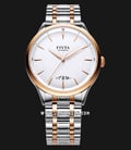FIYTA Tempting Collection GA520001.MWM Automatic Man White Dial Dual Tone Stainless Steel-0