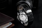 FIYTA Classic GA802059.WWB Automatic Man Crystal White Dial Black Leather Strap-6