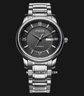 FIYTA Classic GA8312.WBW Automatic Man Black Dial Stainless Steel Strap-0