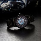  FIYTA Photographer GA8380.BBB Men Mechanical Black Leather Strap Automatic Watch-1