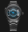 FIYTA Photographer GA8502.BBB Automatic Black Dial Stainless Steel Strap-0