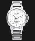 FIYTA Classic GA852000.WWW Power Reserve Automatic Man White Dial Stainless Steel Strap-0