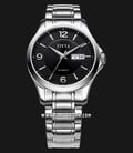 FIYTA Classic GA8630.WBW Automatic Man Black Dial Stainless Steel Strap-0