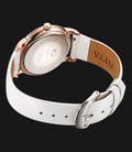 FIYTA Photographer L1560.B Luxury Women IF Collection White Leather Strap Watch-3