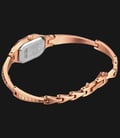 Fiyta Exquisite L501.PPP Rhinestone Bracelet Rose Gold Stainless Steel Strap-1