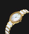FIYTA Classic L598.GWTD Ladies Allure White Gold Stainless Steel-1