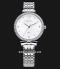 FIYTA Classic L851000.WWWD Young+ Ladies White Dial Stainless Steel Strap-0