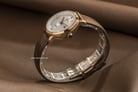 FIYTA Classic LA805000.PSK Young+ Automatic Ladies Beige Dial Brown Leather Strap-4