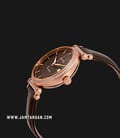 FIYTA Classic LA850001.PKKD In Automatic Ladies Brown Dial Brown Leather Strap-1