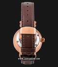FIYTA Classic LA850001.PKKD In Automatic Ladies Brown Dial Brown Leather Strap-2