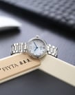 FIYTA Heartouching LA8626.WWWH Ladies Automatic Silver Dial Stainless Steel Strap-5