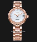 FIYTA Heartouching LA869006.PWPH Automatic Ladies Mother of Pearl Dial Rose Gold Stainless Steel-0