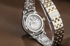 FIYTA Classic WLA800015.TWT Automatic Ladies Silver Dial Dual Tone Stainless Steel Strap-6