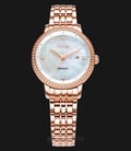 FIYTA Floriography WLA805002.PWPD Automatic MOP Dial Rose Gold Stainless Steel Strap-0