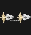 Anting Fossil JF03229710 North Star Gold Tone Stainless Steel-1