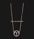 Kalung Fossil JF03300791 Aries Gold Tone Stainless Steel-0