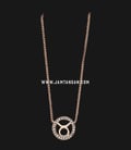 Kalung Fossil JF03301791 Taurus Rose Gold Tone Stainless Steel-0